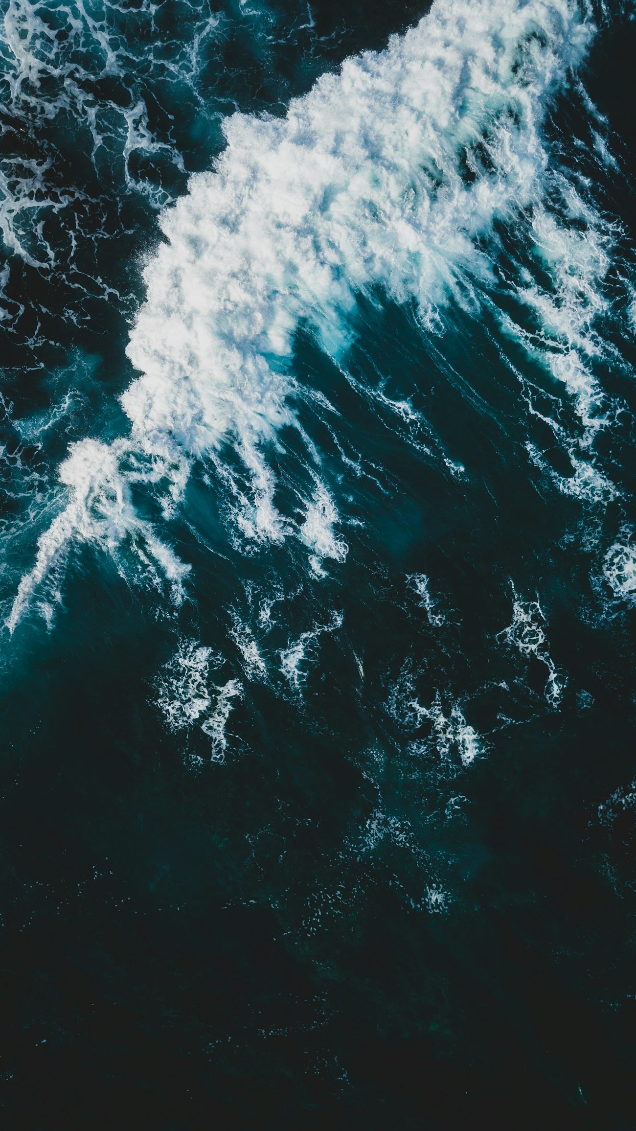 Waves on the open sea